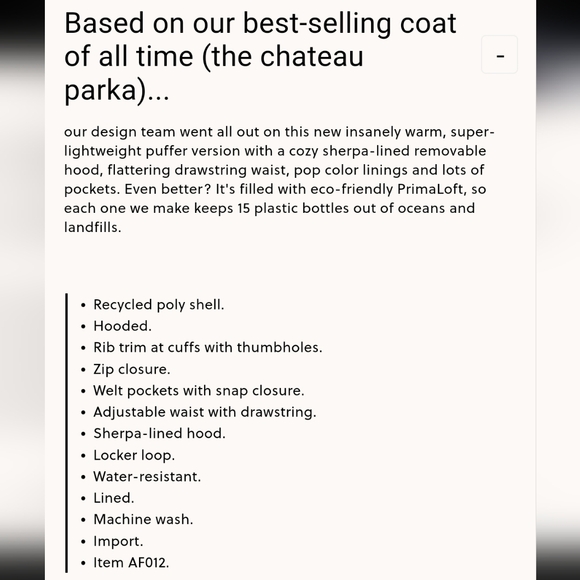 J. Crew Chateau Puffer Jacket, Size Petite Small - Picture 6 of 14